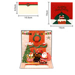 Load image into Gallery viewer, 3D Musical Christmas Fireplace Greeting Card N6K312