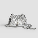 Load image into Gallery viewer, Pleated Bucket Bag PU Cloud Silhouette S5P309