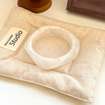 Load image into Gallery viewer, Geometric Ombre Resin Bangle Curved Acetate Contour S5P256