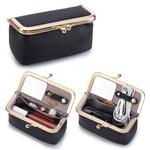 Load image into Gallery viewer, Unisex Leather Mini Jewelry Clutch N6J227