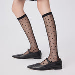Load image into Gallery viewer, Calf Socks Women Summer Mesh Breathable School Style M5A293