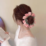 Load image into Gallery viewer, Crochet Lily Hoop Ultra Light Options S5P412