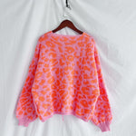 Load image into Gallery viewer, Leopard Print Tie Front Cardigan Women Round Neck N5A848