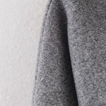 Load image into Gallery viewer, Notch Collar Fur Trim Wool like Jacket Women N5A742