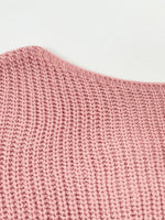 Load image into Gallery viewer, Off Shoulder Oversized Knit Sweater Women N6B032