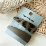 Load image into Gallery viewer, Leopard Print Hair Clips Women Invisible Front Hair S5P758