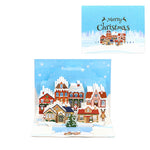 Load image into Gallery viewer, 3D Musical Light Up Christmas Street Greeting Card N6K305