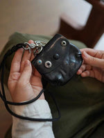 Load image into Gallery viewer, Vintage Faux Leather Neck Pouch Coin Wallet S5P811