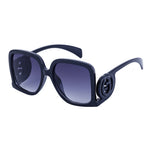 Load image into Gallery viewer, Square Sunglasses with Embellished Temple Women N6B213