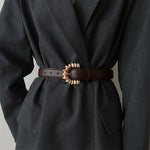 Load image into Gallery viewer, Versatile Genuine Leather Belt Women Decorative N6H336
