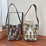 Load image into Gallery viewer, Handmade Embroidered Easter Egg Bucket Bag Shoulder N6F123