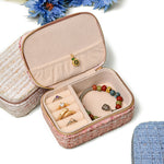 Load image into Gallery viewer, Portable Anti Tarnish Jewelry Box Travel Organizer S5P868
