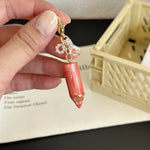 Load image into Gallery viewer, Dopamine Glitter Liquid Pencil Charm Keychain N6D044