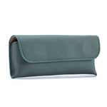 Load image into Gallery viewer, Genuine Leather Portable Sunglasses Case Women N6B204