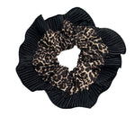 Load image into Gallery viewer, Satin Leopard Print Scrunchy Women S5P766