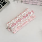 Load image into Gallery viewer, Lace Quilted Pencil Case Women Large Capacity S5P864