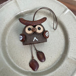 Load image into Gallery viewer, Natural Conch Fruit Cartoon Keychain Bag Charm N6F289