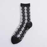 Load image into Gallery viewer, Vintage Double Needle Thick Warm Stack Mid-Calf Socks N6H031