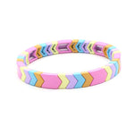 Load image into Gallery viewer, Macaron Pastel Arrow Beads Bracelet S5P042