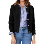 Load image into Gallery viewer, Solid Knit Cardigan Women Office Casual N6A206