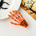 Load image into Gallery viewer, Skull Hand Bone Hair Clip Harajuku Punk Side Clip N6H198