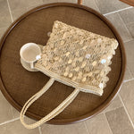 Load image into Gallery viewer, Woven Tote Handmade Crochet Large Capacity Bag Women N6A119