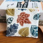 Load image into Gallery viewer, Handmade Embroidered Cotton Linen Square Pouch N6B109