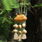 Load image into Gallery viewer, Cloud Shape Seed Pod Rattle Bag Charm Car Ornament N6F308