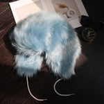 Load image into Gallery viewer, Faux Fox Fur Leopard Print Ski Hat Women M5A278