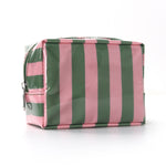 Load image into Gallery viewer, Waterproof Color Block Striped PVC Mini Pouch N6J243