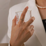 Load image into Gallery viewer, Evil Eye Adjustable Ring Hand-Drip Enamel Steel S5P063