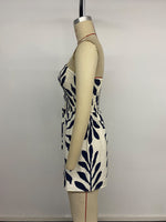 Load image into Gallery viewer, French Vacation Leaf Print Tube Top Romper Women N6C242
