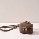 Load image into Gallery viewer, Genuine Leather Mini Crossbody Clutch Top Handle N6B147