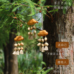Load image into Gallery viewer, Cloud Shape Seed Pod Rattle Bag Charm Car Ornament N6F308
