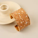 Load image into Gallery viewer, Minimalist Graffiti Retro Open Cuff Bangle Women N6F273