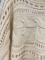 Load image into Gallery viewer, Crochet Cardigan Openwork Long Sleeve Crop Top Women N6A156