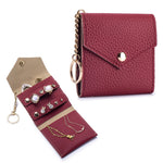 Load image into Gallery viewer, Genuine Leather Multi-Function Jewelry Pouch Clutch N6B187