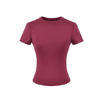 Load image into Gallery viewer, Polka Dot Fitted T-shirt Women N6D087