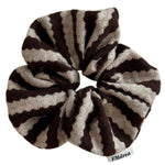 Load image into Gallery viewer, Womens Oversized Striped Scrunchie N6K029