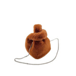 Load image into Gallery viewer, Faux Mink Fur Bucket Bag Women Square Shape S5P748