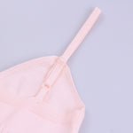 Load image into Gallery viewer, Floral Rib Knit Slip Dress Strappy Rabbit Velvet N5A797