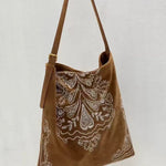 Load image into Gallery viewer, Bohemian Embroidered Velvet Tote Bag S5P802