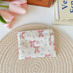 Load image into Gallery viewer, Floral Double Layer Coin Wallet Women Large Capacity S5P872