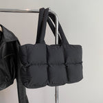 Load image into Gallery viewer, Women's Padded Nylon Quilted Tote Bag N6J216