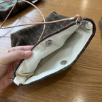 Load image into Gallery viewer, Retro Plaid Tweed Crossbody Bag Women Small Mini S5P706