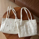 Load image into Gallery viewer, Quilted Down Jacket Tote Bag Women Large Capacity S5P663