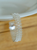 Load image into Gallery viewer, Lace Stripe Adjustable Cuff Bracelet Women N6C007