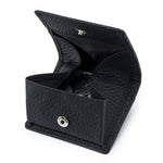 Load image into Gallery viewer, Genuine Leather Snap Mini Coin Wallet Women N6B208