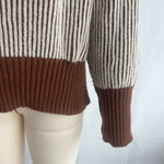 Load image into Gallery viewer, Rebel Embroidered Stripe Pullover Women N5A869