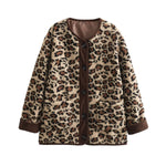 Load image into Gallery viewer, Leopard Print Casual Jacket Women Loose Fit N5A752